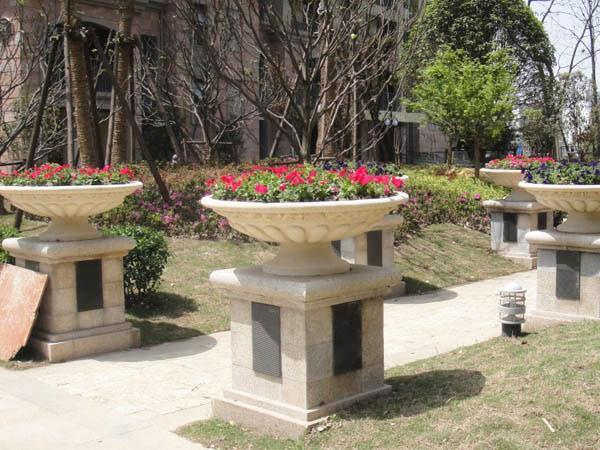 石材花钵 石材花钵